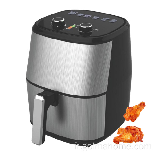 Meilleur cadeau Petit appareil de cuisine Friteuse à air Mini taille Cuisine saine avec friteuses électriques moins grasses